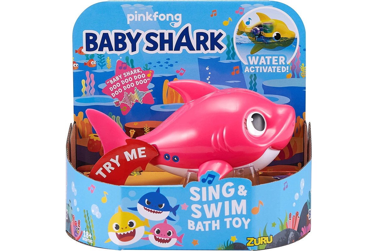 Baby Shark Sing Swim Bath toy Storktown Toys Prams