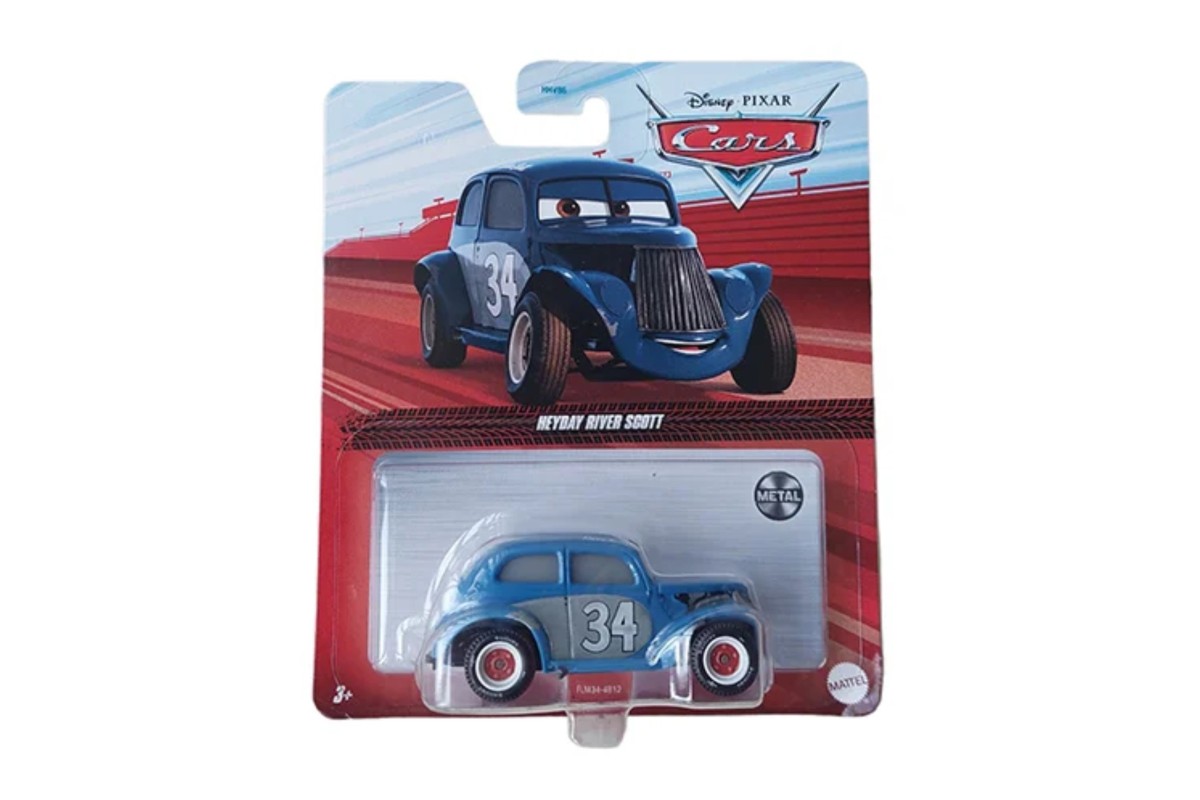 Disney Pixar Cars Heyday River Scott vehicle