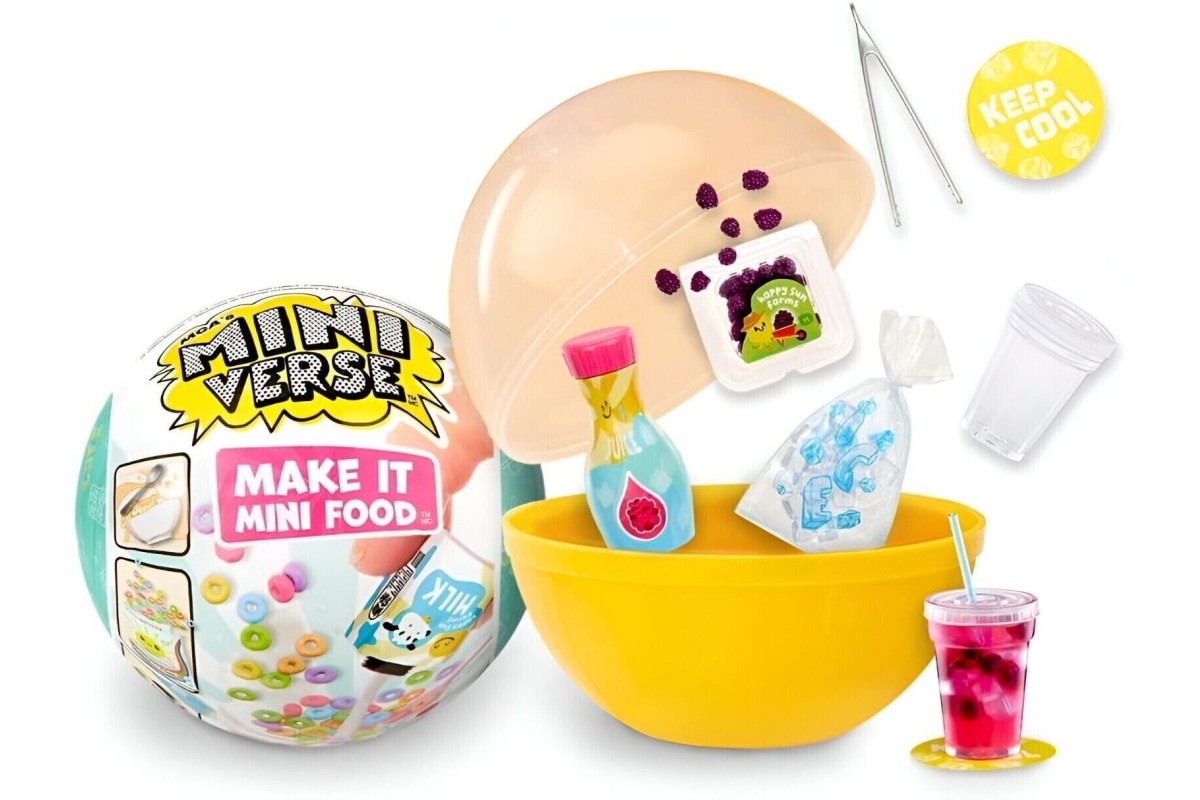 Miniature food toys discount