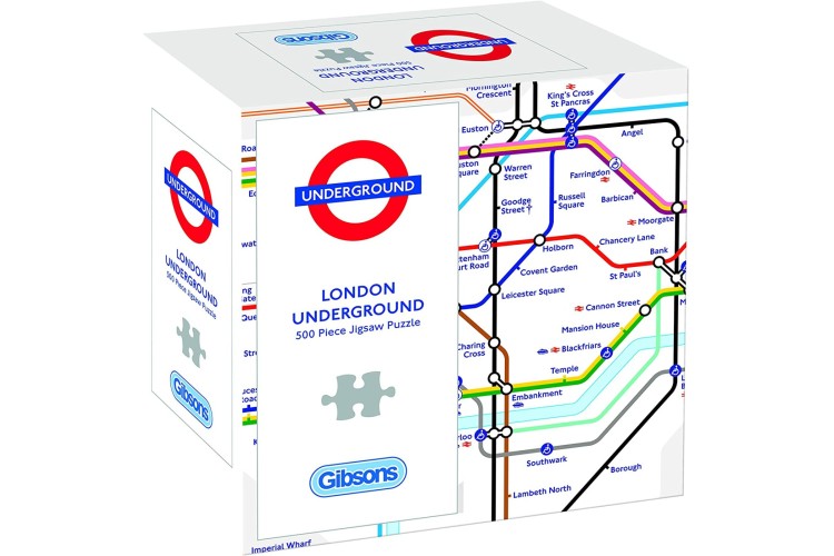 Gibson's 500 piece London Underground Puzzle