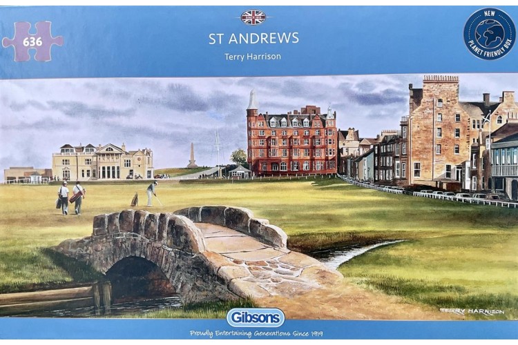 Gibsons 636 piece Jigsaw puzzle  St Andrews