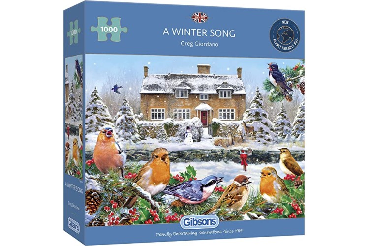 Gibson's A WINTER SONG 1000PCE PUZZLE