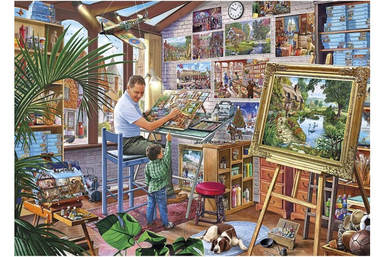 GIBSONS A WORK OF ART 1000PC PUZZLE