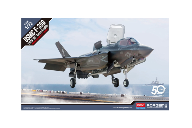 Academy USMC F-35B Lightening 2 Green Knights 1:72 scale kit model 