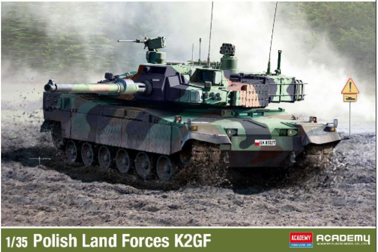 Academy Polish Land Forces K2GF 1:35 scale model kit
