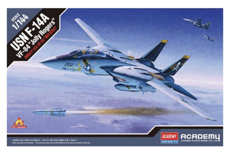 Academy USN F-14 Tomcat 1/144 scale model kit