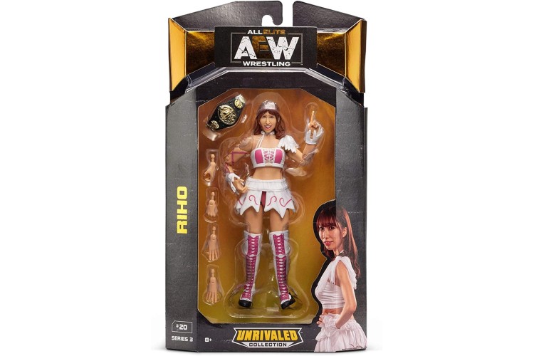 AEW wrestler Riho series 3 figure