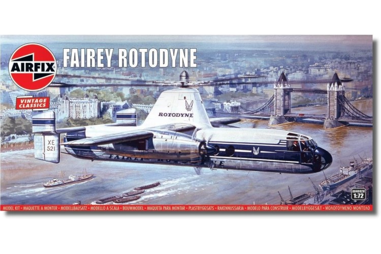 Airfix Fairey Rotodyne model kit   Scale 1:72  A04002V