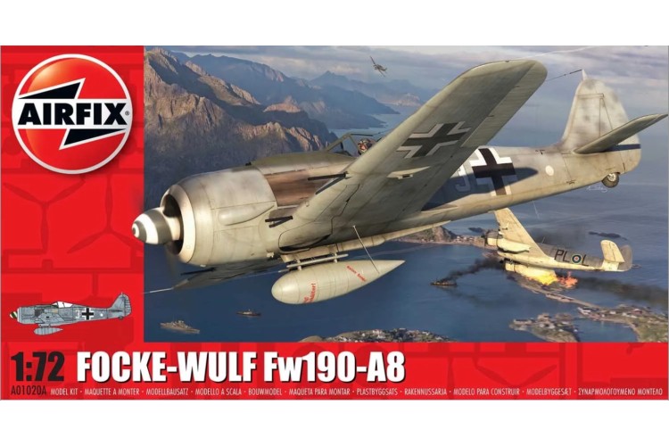 Airfix Focke Wulf Fw190 A8 model kit 1:72