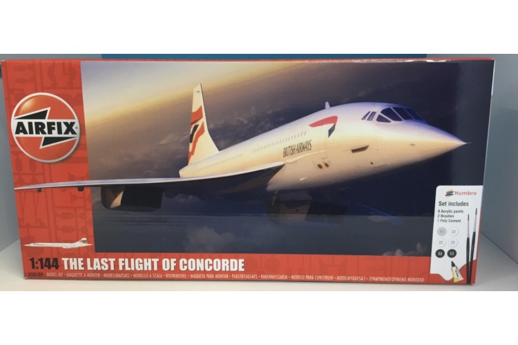 Airfix The last Flight Concorde Gift Set 1:144