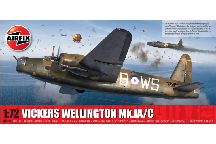 Airfix Vickers Wellington mk 1A/C 1:72 scale model kit