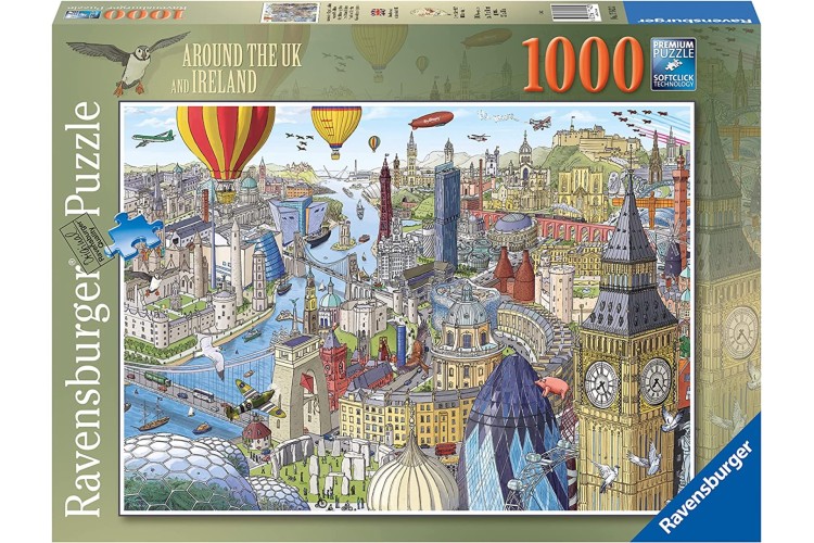 Ravensburger Around the British Isles 1000p Jigsaw puzzle 