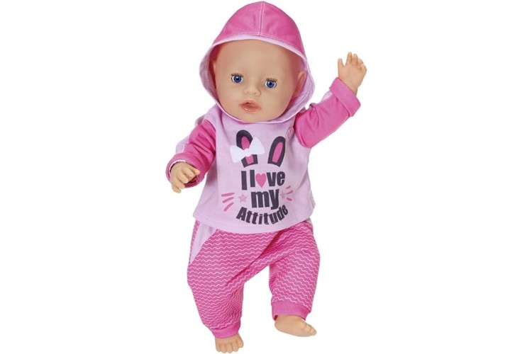 Baby born Jogging Suits Attitude Pink