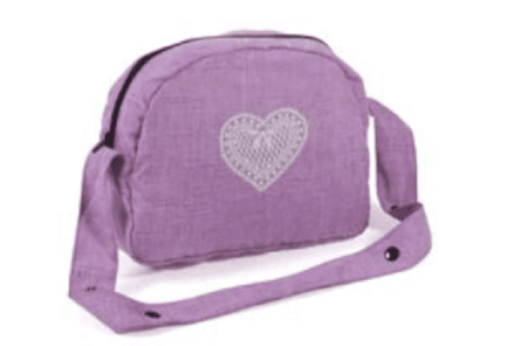 Bayer Chic Changing Bag Pink Denim Heart- 35