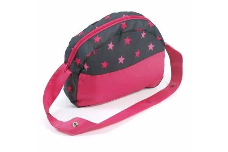 Bayer Chic Dolls Changing Bag Pink&Grey Stars - 82