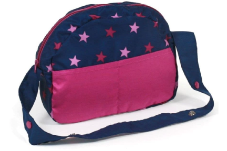 Bayer Chic Dolls Changing Bag Purple Pink  Stars - 72