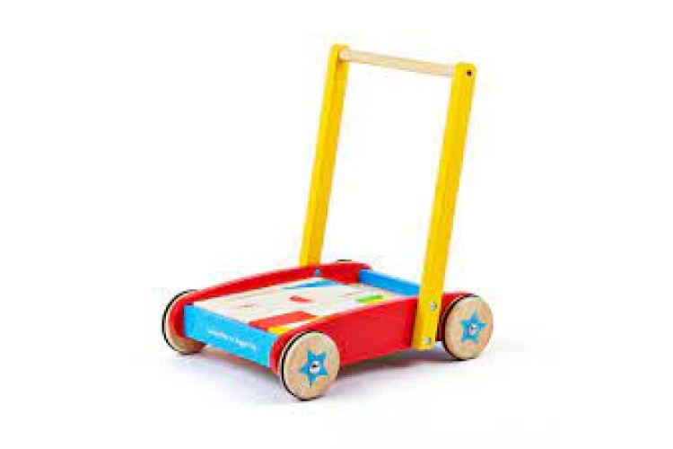 Bigjigs Wooden Baby Walker 