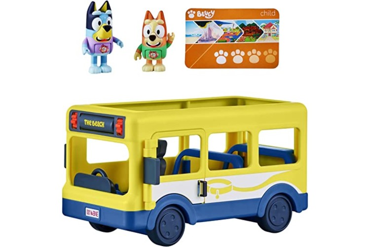 Bluey Town  Bus Vehicle Playset (17345)