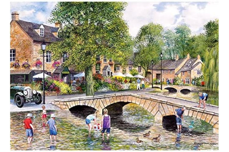 Gibsons BOURTON AT CHRISTMAS 500PCE PUZZLE