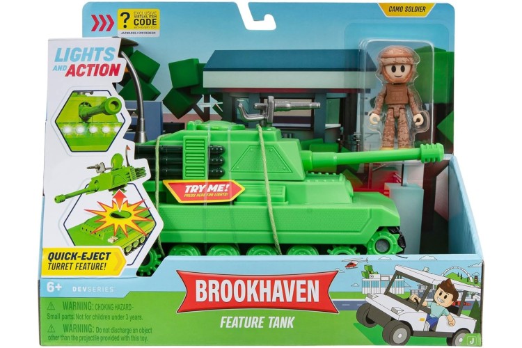 Brookhaven Feature Tank  lights and action