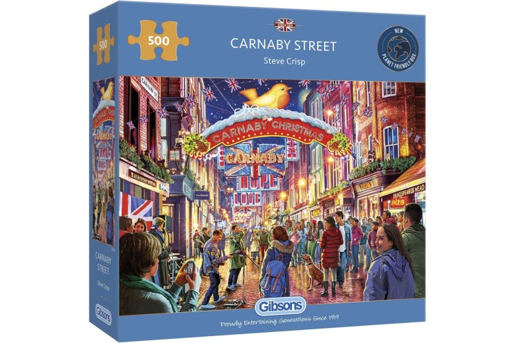 Gibsons CARNABY STREET 500PC Jigsaw puzzle 