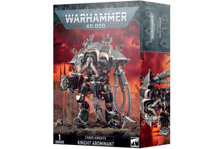 Warhammer 40,000 Chaos Knights Knight Abominant