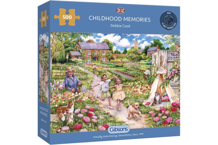 Gibsons CHILDHOOD MEMORIES 500PC Jigsaw puzzle 