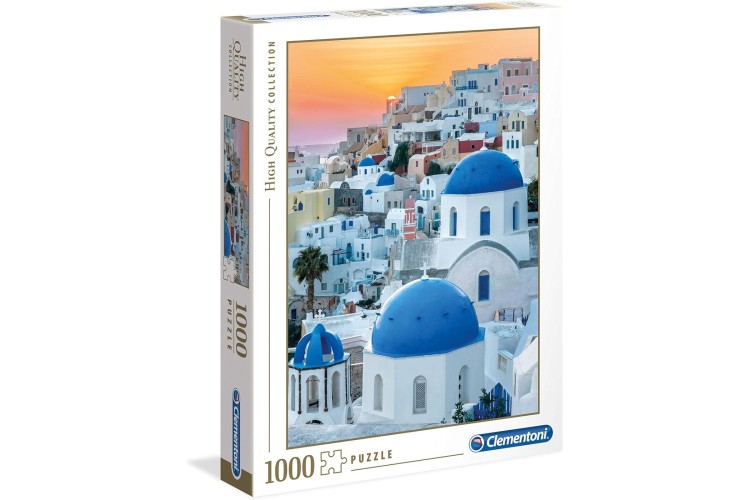 Clementoni 1000 piece Santorini Jigsaw puzzle 