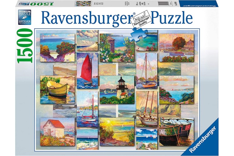 Ravensburger Coastal Collage  1500pcs Jigsaw puzzle 