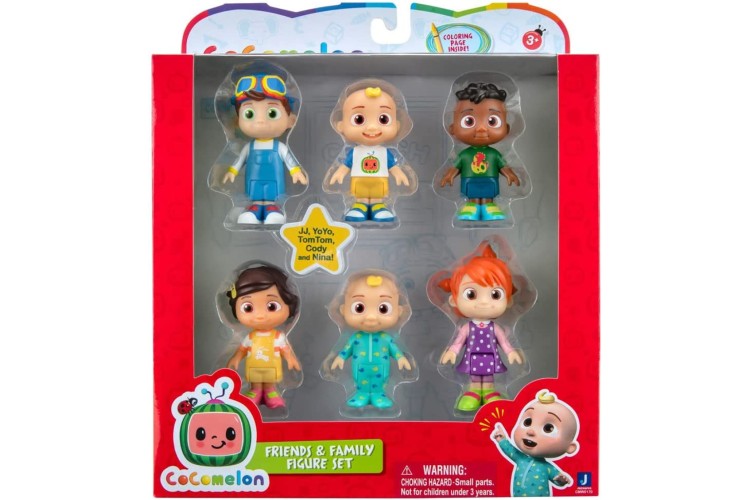 CocoMelon Family & Friends 6 figure set