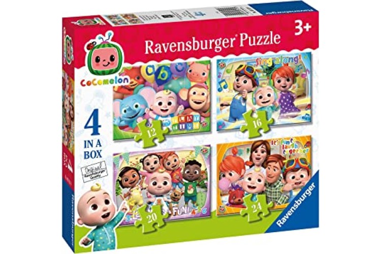 Ravensburger Cocomelon 4 in a box puzzles