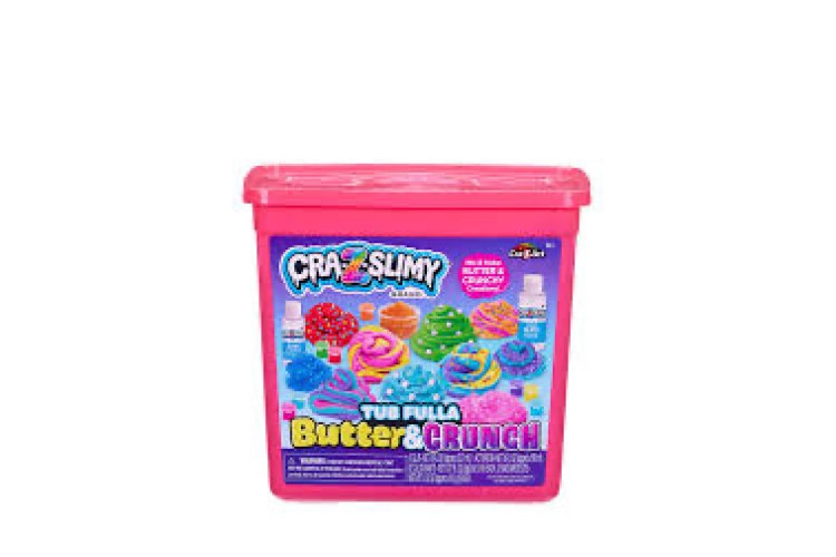 Crazslimy tub fulla butter n crunch slime tub