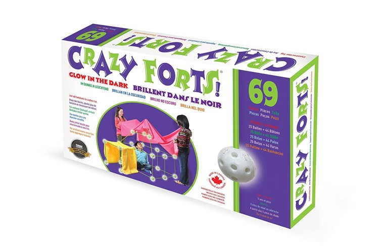 Crazy Forts Glow in Dark 69 pieces set building kit