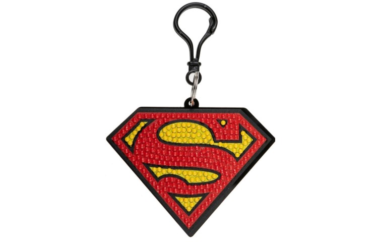 Crystal Art Bag Charms Superman 