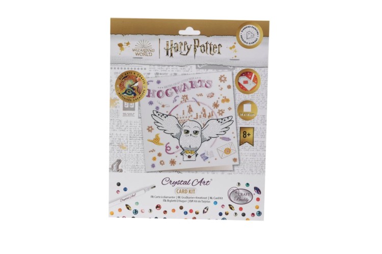 Crystal Art Cards Harry Potter -  Hedwig 
