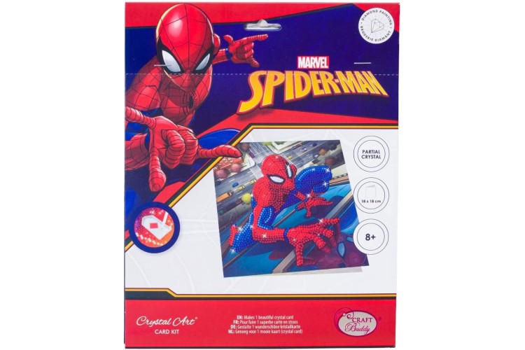 Crystal Art Cards Spiderman 