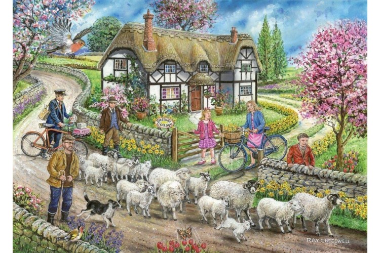 House of Puzzles Daffodil Cottage 1000
