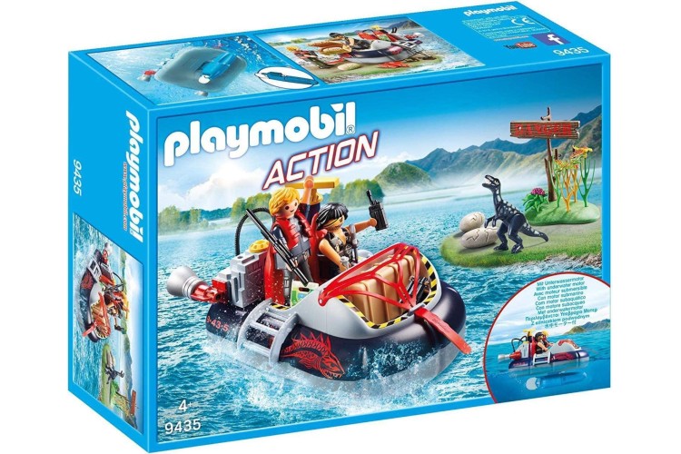 Playmobil Dino Hovercraft with Underwater 9435