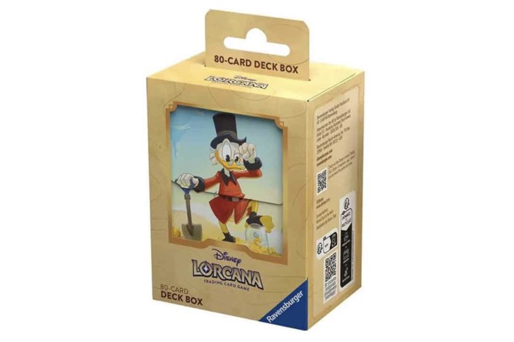 Disney Lorcana 80 card Deck Box - Scrooge McDuck