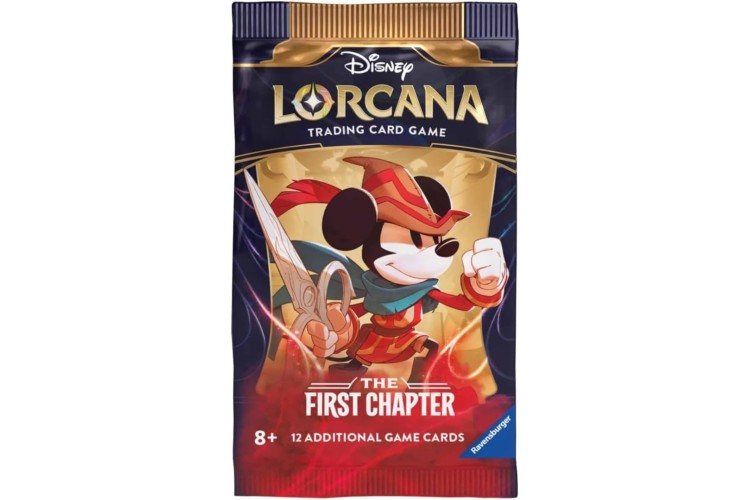 Disney Lorcana Trading Card game First Chapter series 1 booster pack