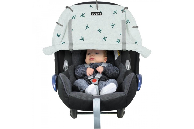 Dooky Universal Sunshade Swallow Green 