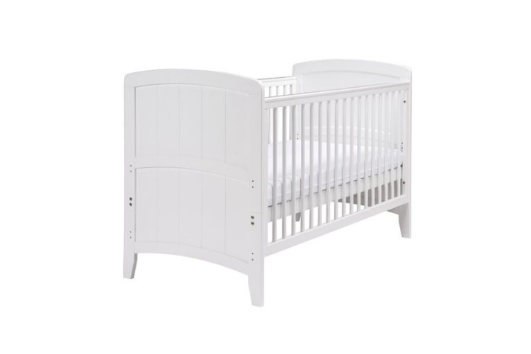 East coast venice cot bed white