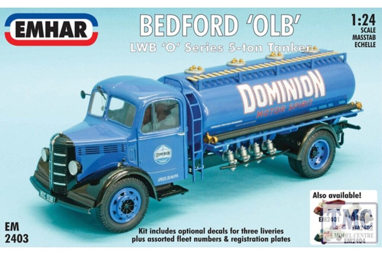 Emhar Bedford OLB Tanker 1:24 model kit