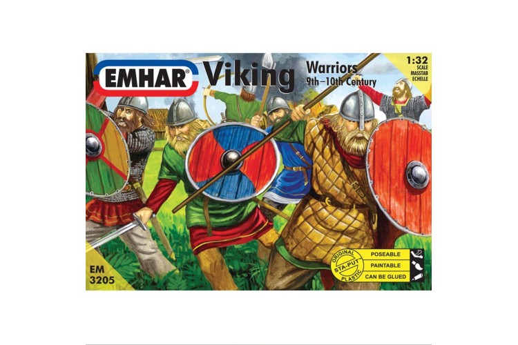Emhar Viking Warriors 1:32 scale posable figures