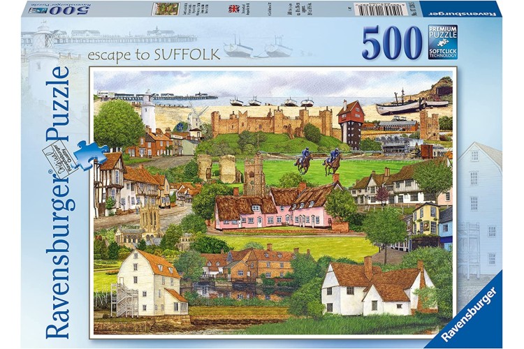 Ravensburger Escape to Suffolk  500 piece Jigsaw puzzle 