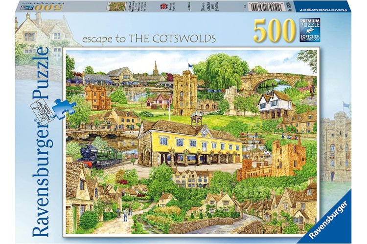 Ravensburger Escape to the Cotswolds 500 piece Jigsaw puzzle 