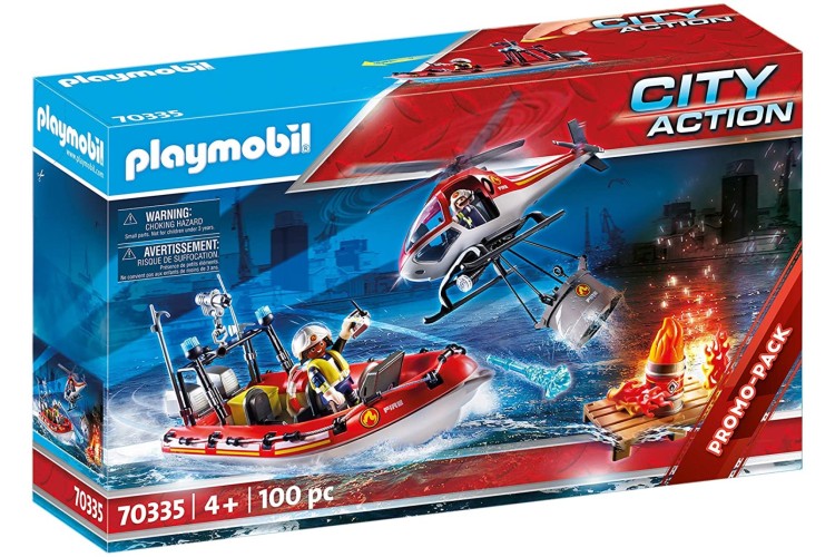 Playmobil Fire Action Rescue Mission 70335