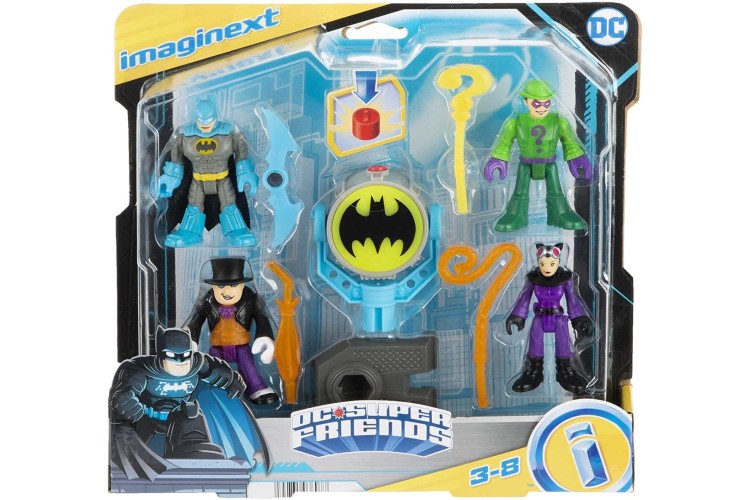 Fisher Price Imaginext DC  Super Friends 4 figure pack 