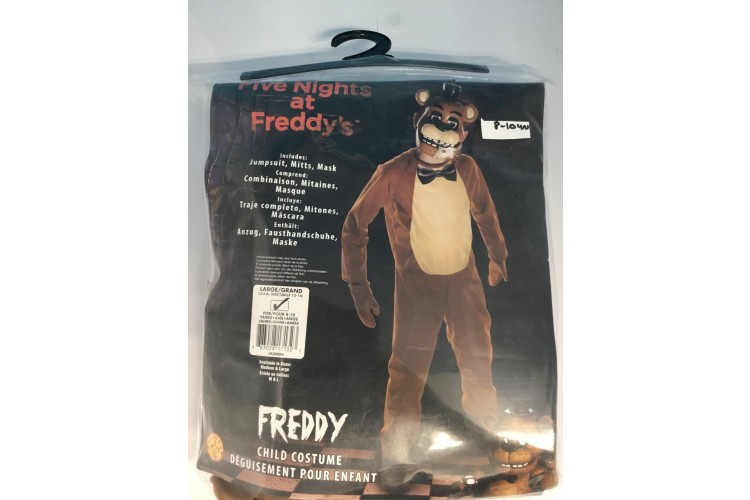 Five Nights At Freddie's 8-10 Costume Dress up 