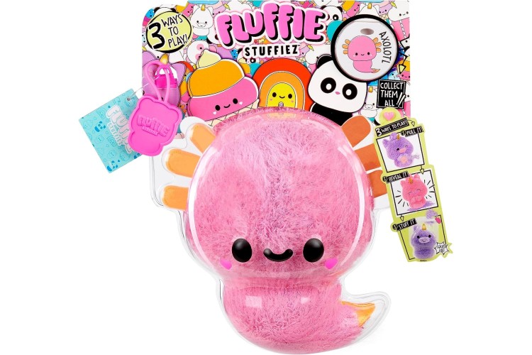 Fluffie Stuffiez Axolotl plush 